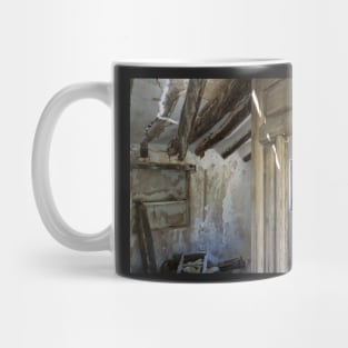 Derelict interior. Mug